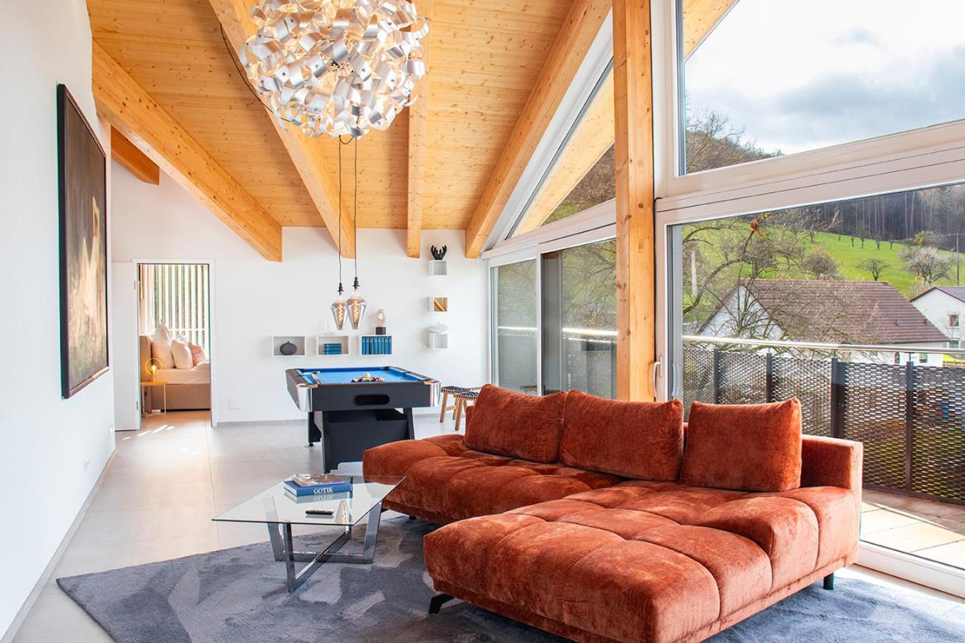 ※Luxus Loft Mit Boxspringbetten Und Heimkino ※ Инцлинген Экстерьер фото